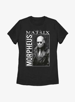 The Matrix Morpheus Hero Shot Womens T-Shirt