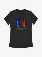 The Matrix Red Or Blue Pill Womens T-Shirt