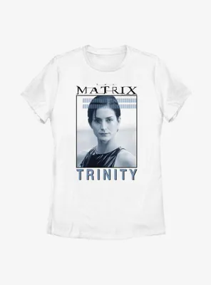 The Matrix Trinity Hero Shot Womens T-Shirt