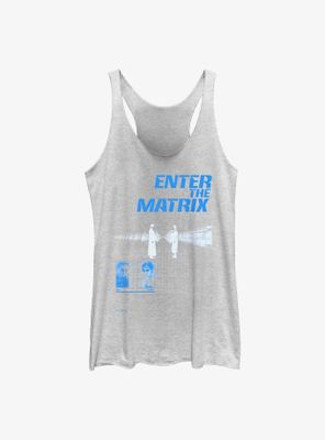 The Matrix Blue Pill Millennium Womens Tank Top