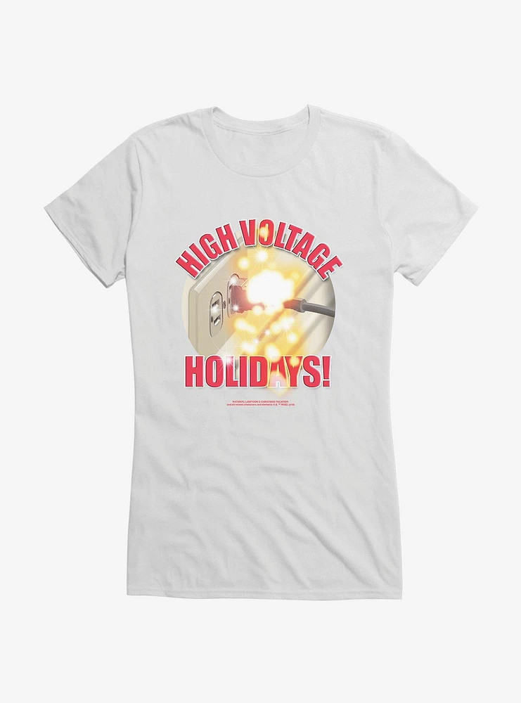 National Lampoon's Christmas Vacation High Voltage Girl's T-Shirt