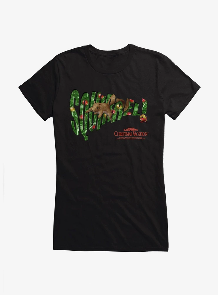 National Lampoon's Christmas Vacation Squirrel Girl's T-Shirt