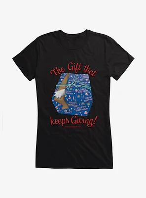 National Lampoon's Christmas Vacation The Gift That Keeps On Giving Girl's T-Shirt