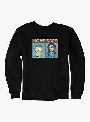 Rick And Morty Home Safe Sweatshirt
