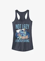 Disney Lilo & Stitch Not Lazy Energy Saving Girls Tank