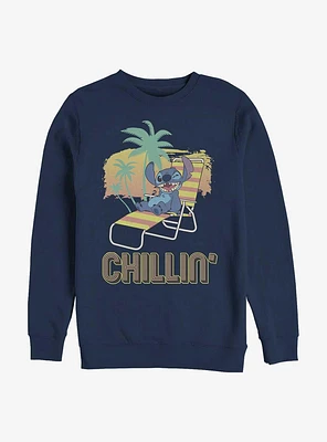 Disney Lilo & Stitch Chillin Crew Sweatshirt
