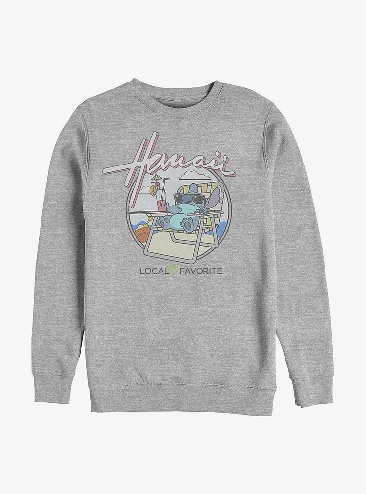 Disney Lilo & Stitch Hawaii Local Favorite Crew Sweatshirt