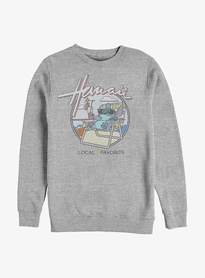 Disney Lilo & Stitch Hawaii Local Favorite Crew Sweatshirt
