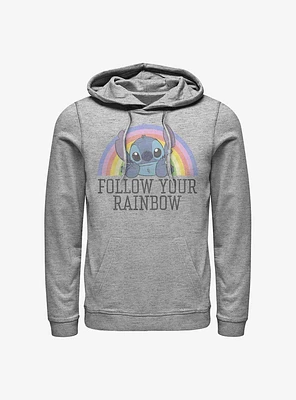 Disney Lilo & Stitch Follow Your Rainbow Hoodie