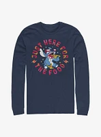 Disney Lilo & Stitch Just Here For The Food Long-Sleeve T-Shirt