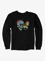 Rick And Morty Eyeball Heads Sweatshirt