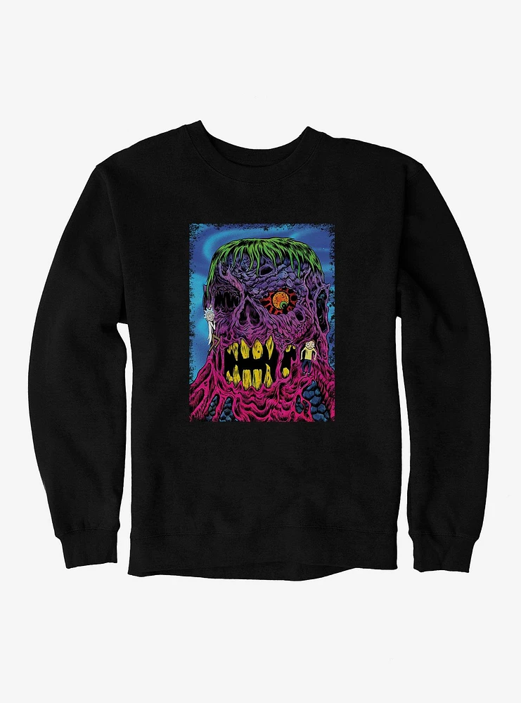 Rick And Morty One Eyed Monster Sweatshirt