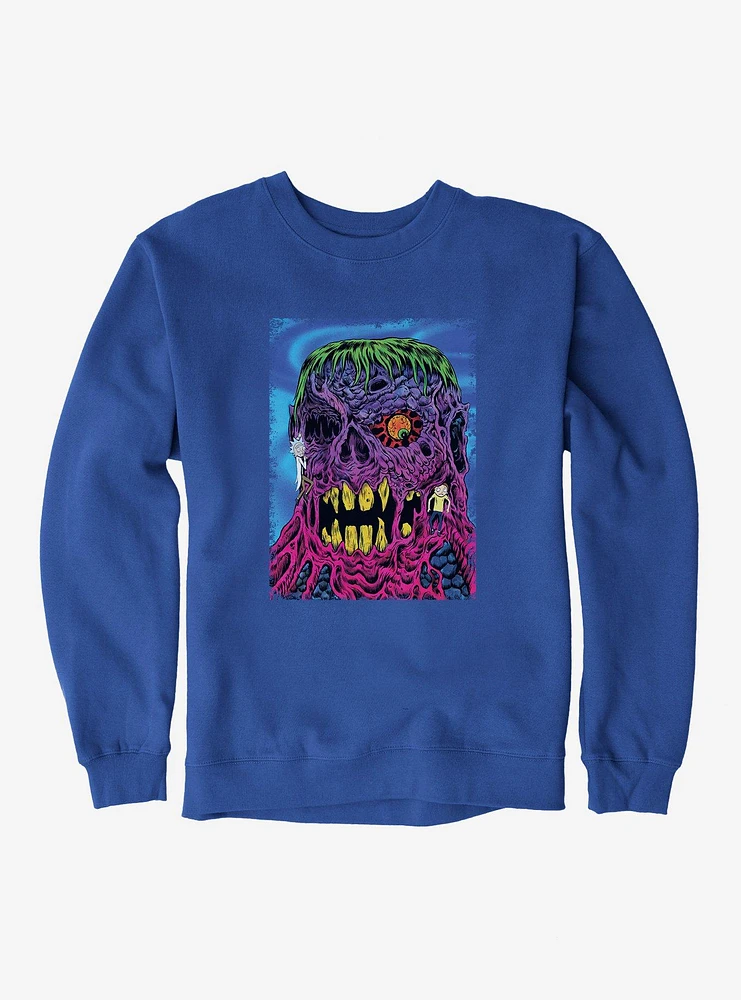 Rick And Morty One Eyed Monster Sweatshirt