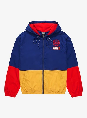 Marvel Spider-Man Hang There Color Block Jacket - BoxLunch Exclusive