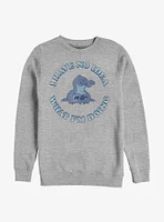 Disney Lilo & Stitch No Idea Crew Sweatshirt