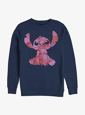 Disney Lilo & Stitch Heart Fill Crew Sweatshirt