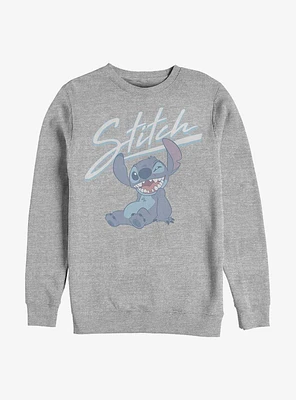 Disney Lilo & Stitch Wink Crew Sweatshirt