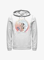 Disney Lilo & Stitch Family Surfing Hoodie