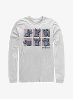 Disney Lilo & Stitch Poses Framed Long-Sleeve T-Shirt