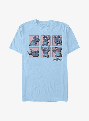 Disney Lilo & Stitch Poses Framed T-Shirt