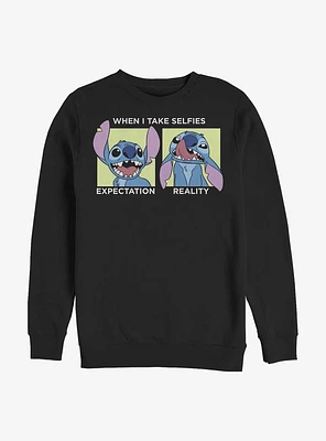 Disney Lilo & Stitch Selfie Crew Sweatshirt