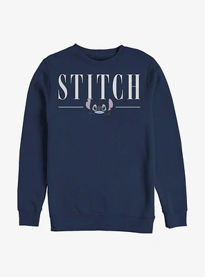 Disney Lilo & Stitch Title Crew Sweatshirt