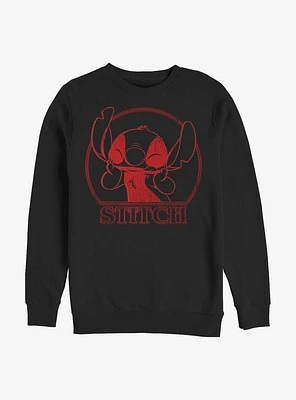 Disney Lilo & Stitch Stranger Crew Sweatshirt