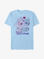 Disney Lilo & Stitch Made For Eachother T-Shirt