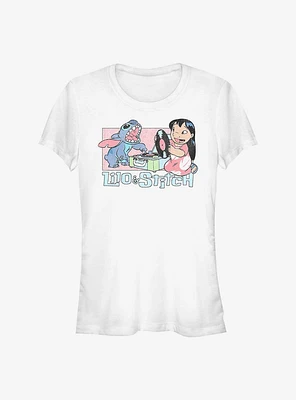 Disney Lilo & Stitch Duo Records Girls T-Shirt