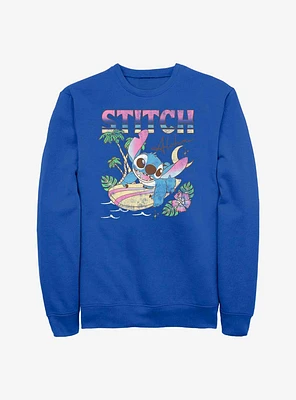 Disney Lilo & Stitch Aloha Crew Sweatshirt