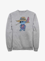 Disney Lilo & Stitch Howdy Crew Sweatshirt