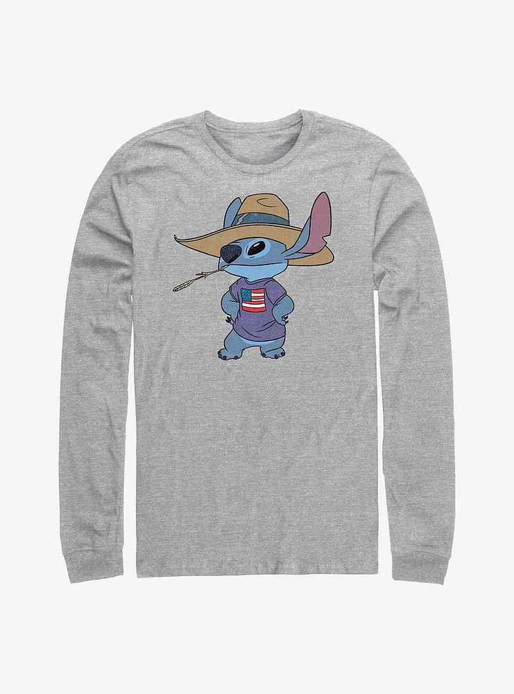 Disney Lilo & Stitch Howdy Long-Sleeve T-Shirt