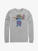 Disney Lilo & Stitch Howdy Long-Sleeve T-Shirt