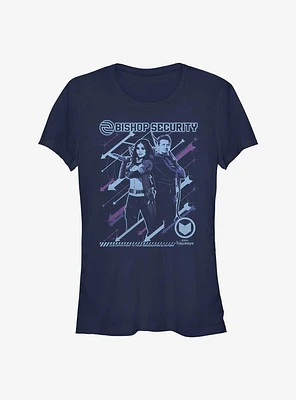Marvel Hawkeye Hail Of Arrows Girls T-Shirt