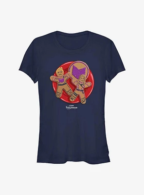 Marvel Hawkeye Gingerbread Cookies Girls T-Shirt