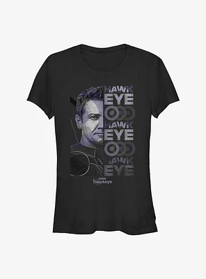 Marvel Hawkeye Half Face Girls T-Shirt