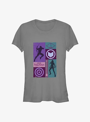 Marvel Hawkeye Icon Boxes Girls T-Shirt