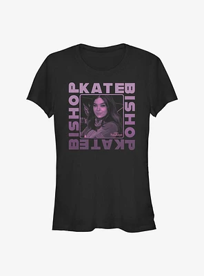 Marvel Hawkeye Kate Bishop Frame Girls T-Shirt
