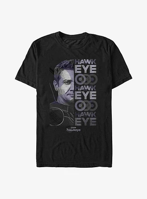 Marvel Hawkeye Half Face T-Shirt