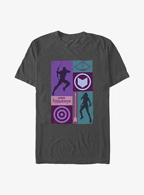 Marvel Hawkeye Icon Boxes T-Shirt