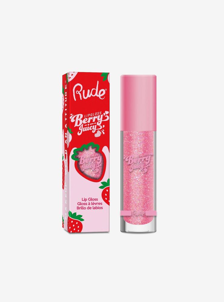 Rude Cosmetics Flirty Berry Juice Lip Gloss