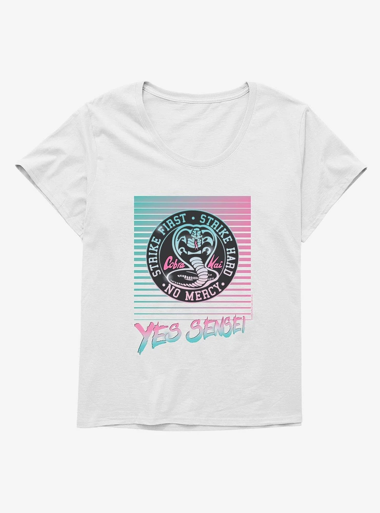 Cobra Kai Strike First Hard Girls T-Shirt Plus