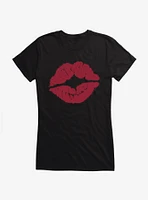 Square Enix Red Lips Girls T-Shirt