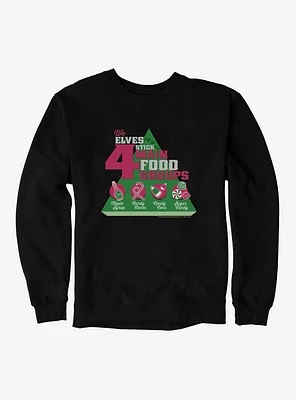 Elf Main Food Groups Sweatshirt