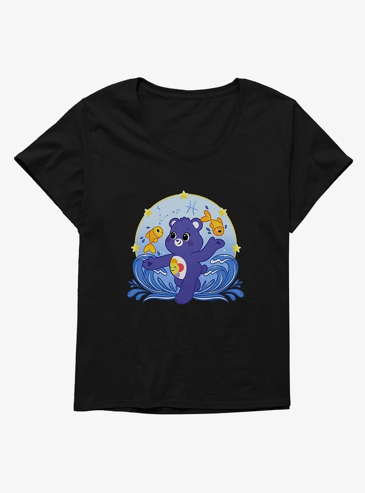 Care Bears Pisces Bear Girls T-Shirt Plus