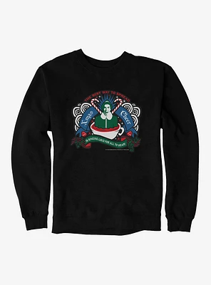 Elf Buddy Christmas Cheer Dark Sweatshirt