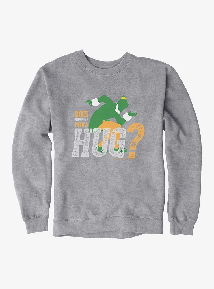 Elf Does Someone Need A Hug Sweatshirt