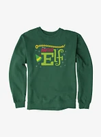 Elf He's An Angry Graphic Sweatshirt