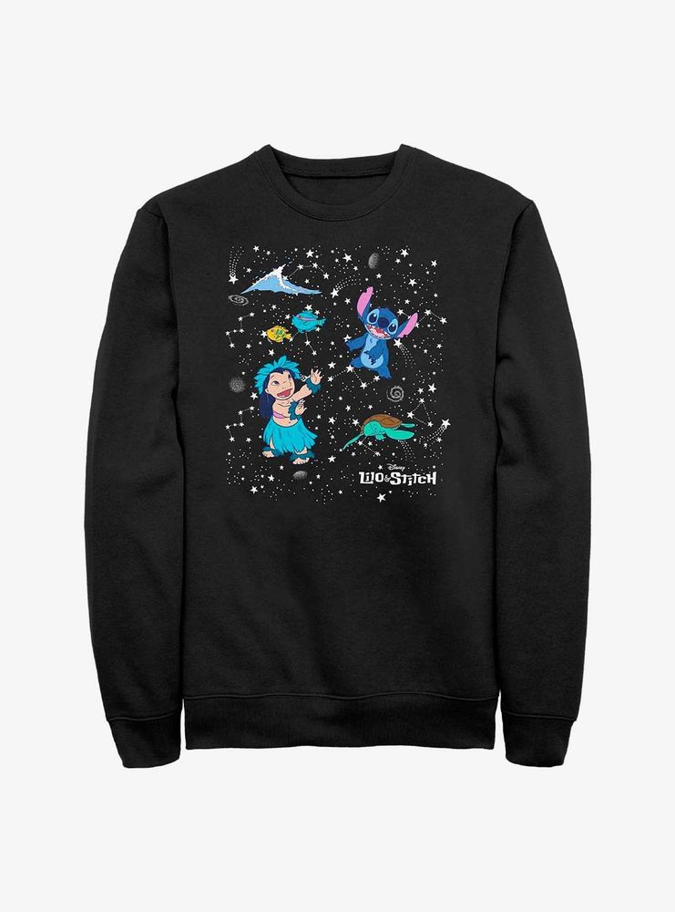 Disney Lilo & Stitch Constellations Sweatshirt