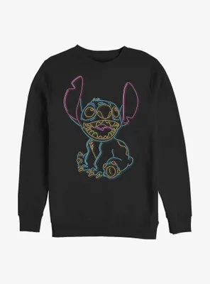 Disney Lilo & Stitch Neon Sweatshirt